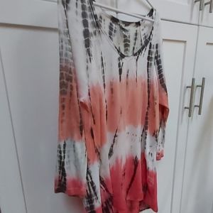 Mind Set by XCVI- Tie dye top